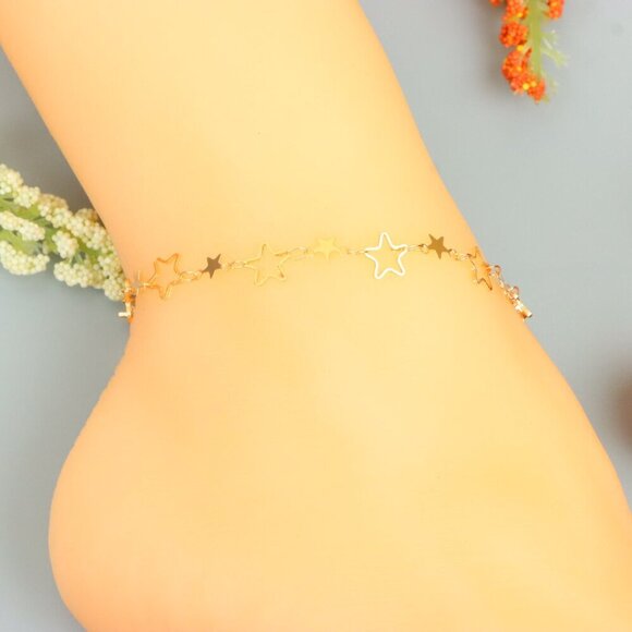 "Handmade Anklet – A Stylish Choice for Women, Thoughtful Gift Idea, EVCH1592 - Picture 4 of 10